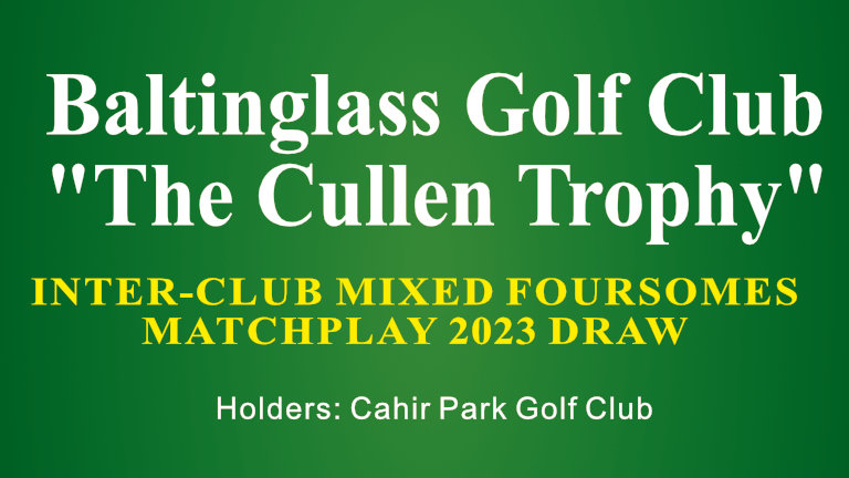 Cullen Trophy 2023